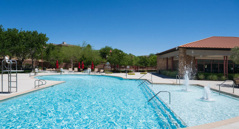 A swimming pool.